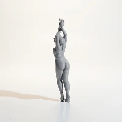 Mô hình 3D Nữ Vũ Công Duyên Dáng (Graceful Dancer Figurine)