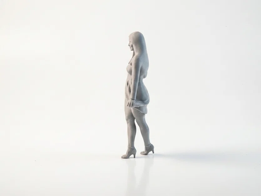 Mô hình 3D vũ công nữ thanh lịch - Dancer Figurine - Image 4