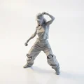 Mô hình 3D in Dancer Babe Hip Hop cho người yêu nghệ thuật đường phố - Thumbnail 1