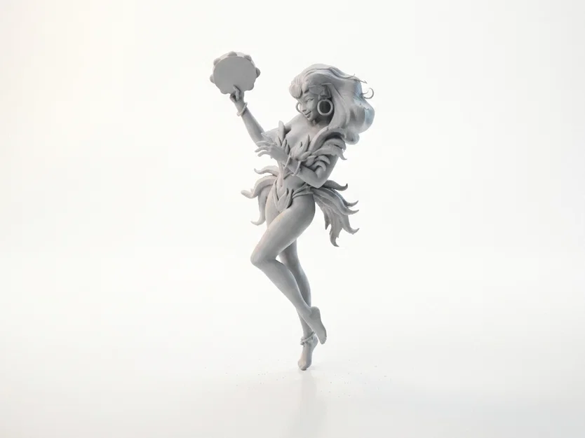 Mô hình tượng nữ vũ công Dancing Woman in 3D - Image 1