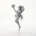 Mô hình tượng nữ vũ công Dancing Woman in 3D - Thumbnail 1