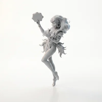 Mô hình tượng nữ vũ công Dancing Woman in 3D