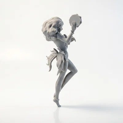 Mô hình tượng nữ vũ công Dancing Woman in 3D