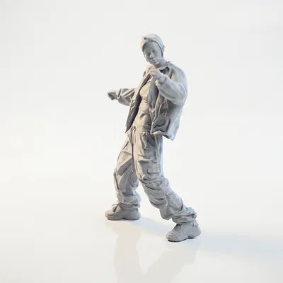 Mô Hình Tượng Nữ Vũ Công 3D Tuyệt Đẹp Có Thể In Được
