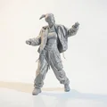 Mô Hình Tượng Nữ Vũ Công 3D Tuyệt Đẹp Có Thể In Được - Thumbnail 2