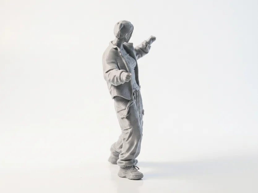 Mô Hình Tượng Nữ Vũ Công 3D Tuyệt Đẹp Có Thể In Được - Image 3