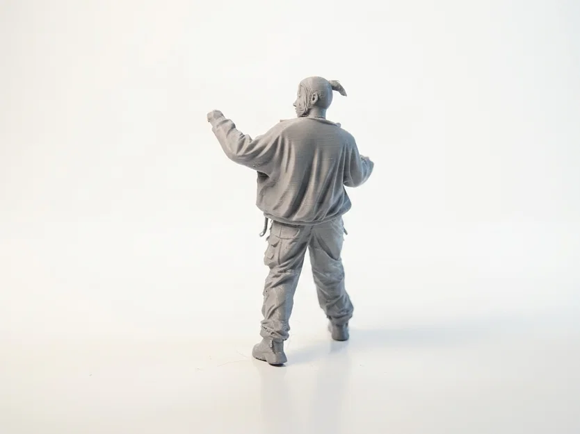 Mô Hình Tượng Nữ Vũ Công 3D Tuyệt Đẹp Có Thể In Được - Image 4