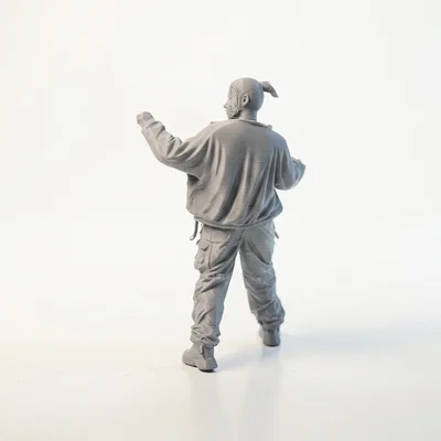 Mô Hình Tượng Nữ Vũ Công 3D Tuyệt Đẹp Có Thể In Được