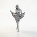 Mô hình 3D vũ công nữ thanh thoát - Dancer Figurine - Thumbnail 1