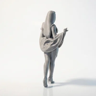 Mô hình 3D vũ công nữ thanh thoát - Dancer Figurine