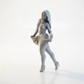 Mô hình tượng vũ công nữ 3D - Dancer Figurine - Thumbnail 1
