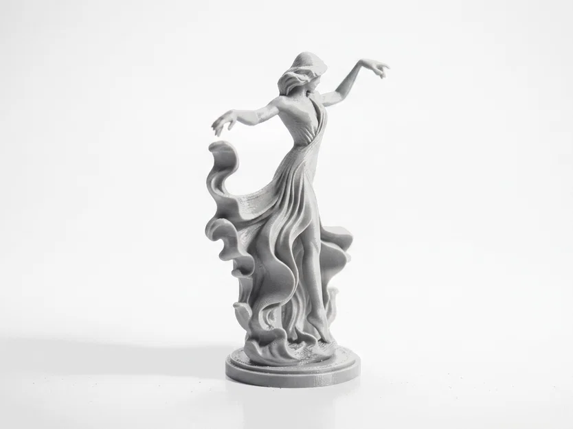 Mô hình in 3D tượng nữ vũ công sang trọng - Image 2