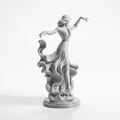 Mô hình in 3D tượng nữ vũ công sang trọng - Thumbnail 2