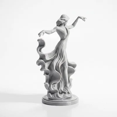 Mô hình in 3D tượng nữ vũ công sang trọng