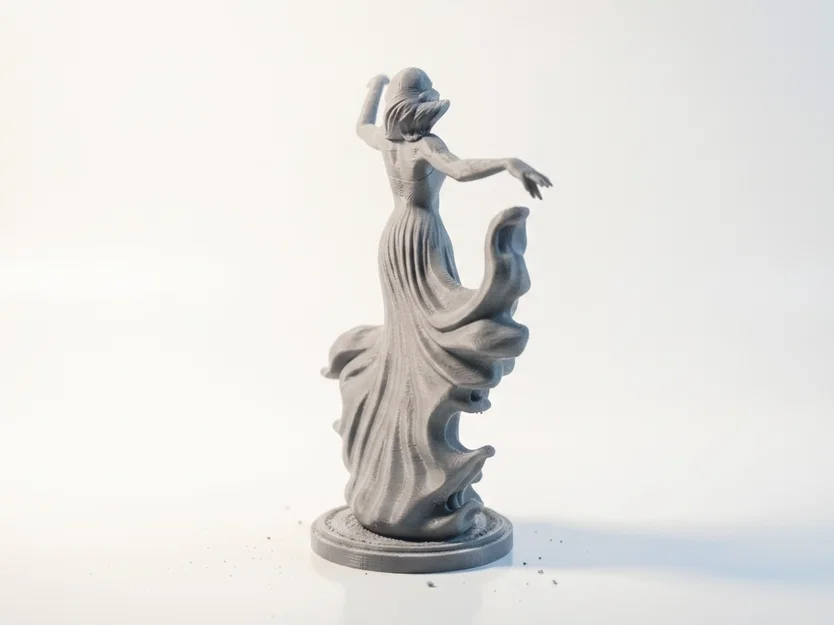 Mô hình in 3D tượng nữ vũ công sang trọng - Image 3