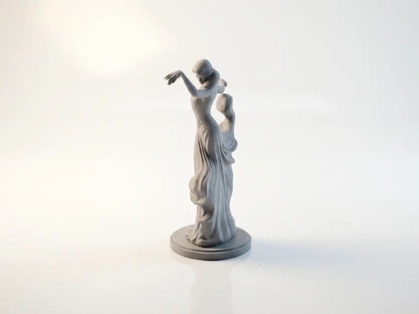 Mô hình in 3D tượng nữ vũ công sang trọng - Image 4