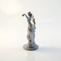 Mô hình in 3D tượng nữ vũ công sang trọng - Thumbnail 4