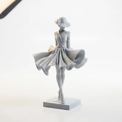 Tượng Vũ Công Duyên Dáng - Mẫu In 3D Nghệ Thuật