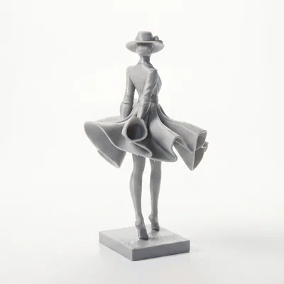 Tượng Vũ Công Duyên Dáng - Mẫu In 3D Nghệ Thuật