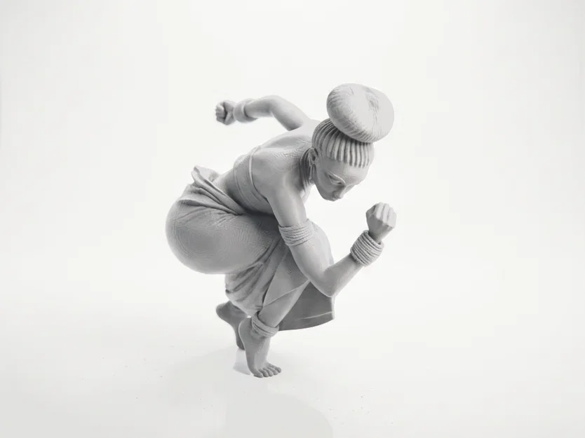 Tượng Nữ Vũ Công Tinh Tế - Mô Hình In 3D Độc Đáo - Image 1