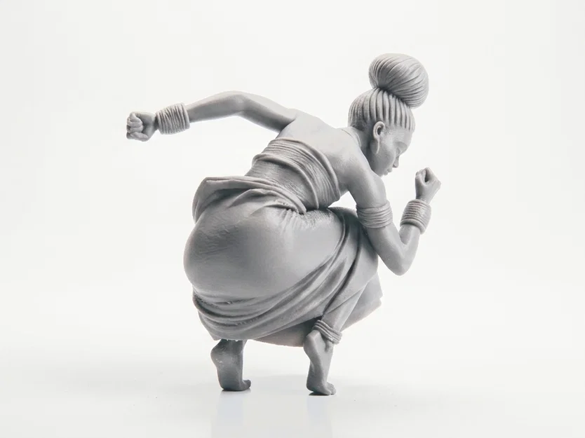 Tượng Nữ Vũ Công Tinh Tế - Mô Hình In 3D Độc Đáo - Image 2