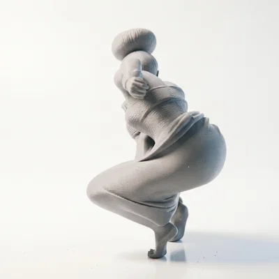 Tượng Nữ Vũ Công Tinh Tế - Mô Hình In 3D Độc Đáo