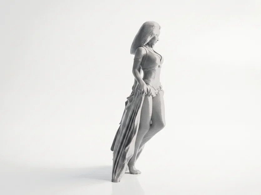 Mô hình tượng vũ công nữ 3D - Dancing Lady Figurine - Image 3