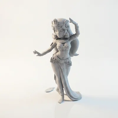 Mô Hình Figurine Dancing Queen – Nhân Vật Nữ Nghệ Thuật In 3D