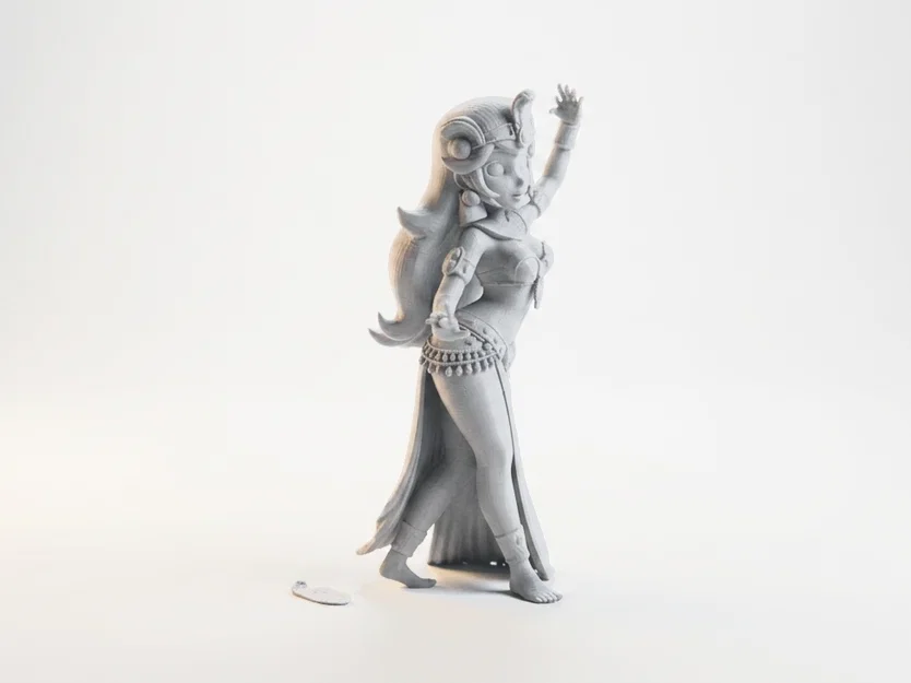 Mô Hình Figurine Dancing Queen – Nhân Vật Nữ Nghệ Thuật In 3D - Image 2