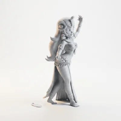 Mô Hình Figurine Dancing Queen – Nhân Vật Nữ Nghệ Thuật In 3D