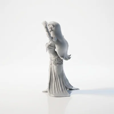Mô Hình Figurine Dancing Queen – Nhân Vật Nữ Nghệ Thuật In 3D