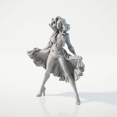 Mô hình 3D Nữ Vũ Công Dancing Queen - File STL in 3D