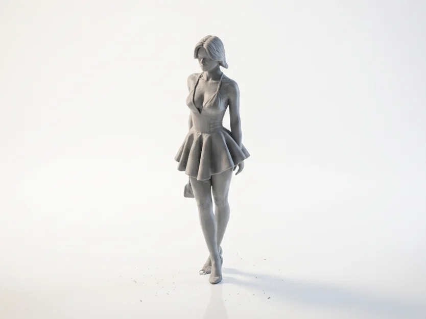 Mô hình tượng nữ Datenight Girl - File in 3D nghệ thuật - Image 1