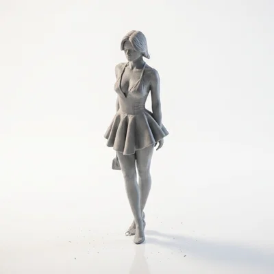 Mô hình tượng nữ Datenight Girl - File in 3D nghệ thuật
