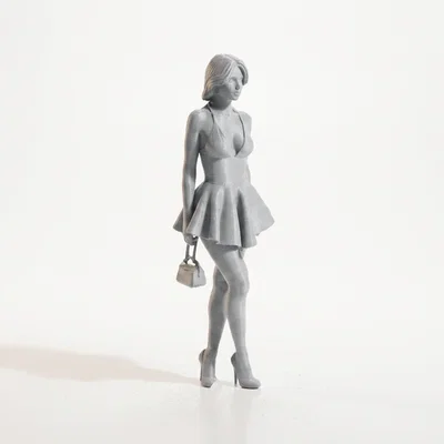 Mô hình tượng nữ Datenight Girl - File in 3D nghệ thuật