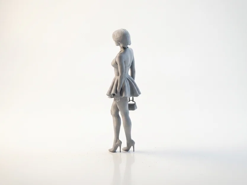Mô hình tượng nữ Datenight Girl - File in 3D nghệ thuật - Image 4