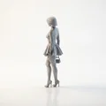 Mô hình tượng nữ Datenight Girl - File in 3D nghệ thuật - Thumbnail 4