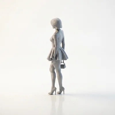 Mô hình tượng nữ Datenight Girl - File in 3D nghệ thuật