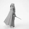 Mô hình 3D Nữ Chiến Binh Dark Sword Lady Fantasy Warrior - Thumbnail 3