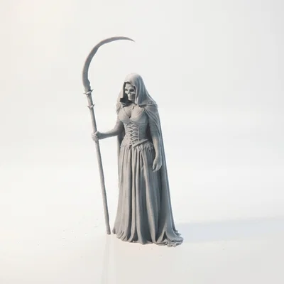 Mô hình 3D Cô Dâu Ma Mị Gothic - Death Bride Figurine
