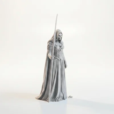 Mô hình 3D Cô Dâu Ma Mị Gothic - Death Bride Figurine