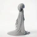 Mô hình cô dâu ma Gothic - Tượng nhân vật nữ in 3D - Thumbnail 3