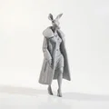 Mô hình tượng cô gái hươu (Deer Lady) nhân vật nữ in 3D - Thumbnail 2