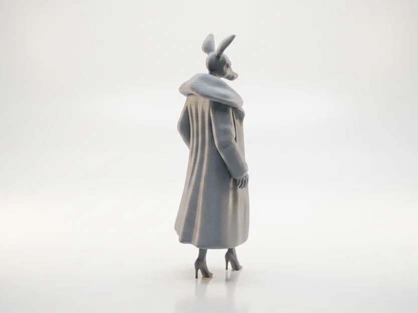 Mô hình tượng cô gái hươu (Deer Lady) nhân vật nữ in 3D - Image 3