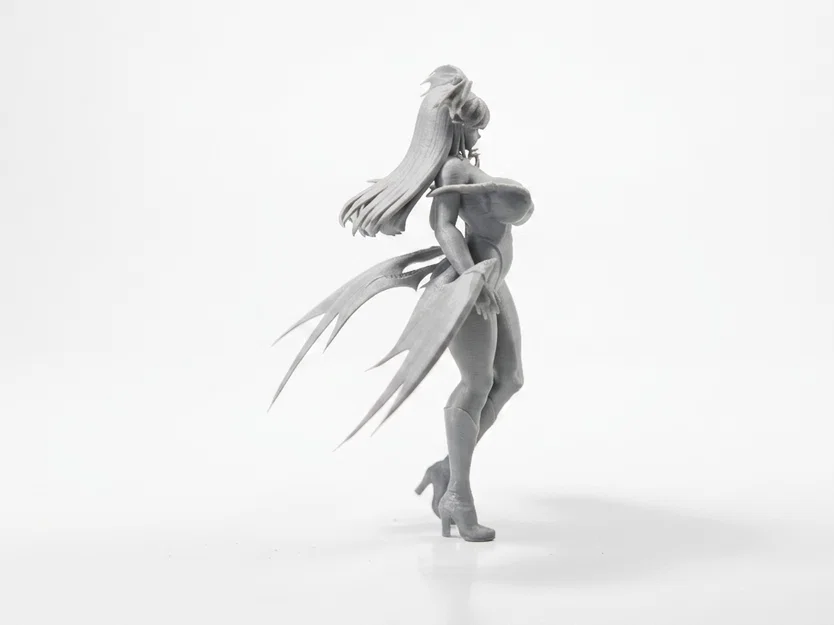 Mô hình cô gái quỷ - Nhân vật giả tưởng 3D có thể in ấn - Image 2