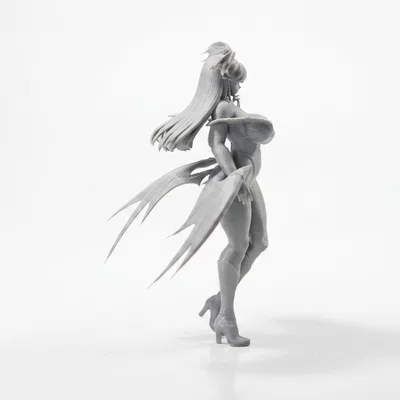 Mô hình cô gái quỷ - Nhân vật giả tưởng 3D có thể in ấn