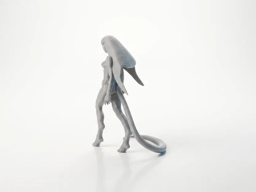 Mô hình Nữ hoàng Quỷ - Tượng nhân vật Fantasy 3D Printable - Image 4