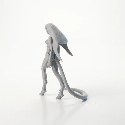 Mô hình Nữ hoàng Quỷ - Tượng nhân vật Fantasy 3D Printable