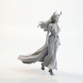 Mô hình 3D Fantasy Cô Nàng Quỷ Có Sừng (Demon Girl Horned Figurine) - Thumbnail 2