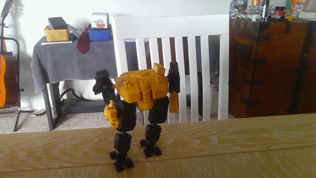 Mô hình robot chiến đấu Mech Toy - Mẫu thiết kế in 3D độc đáo - Image 1